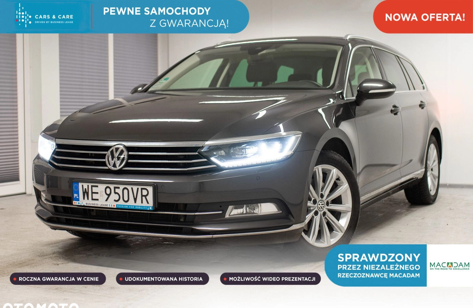 volkswagen Volkswagen Passat cena 88900 przebieg: 111582, rok produkcji 2019 z Raciąż